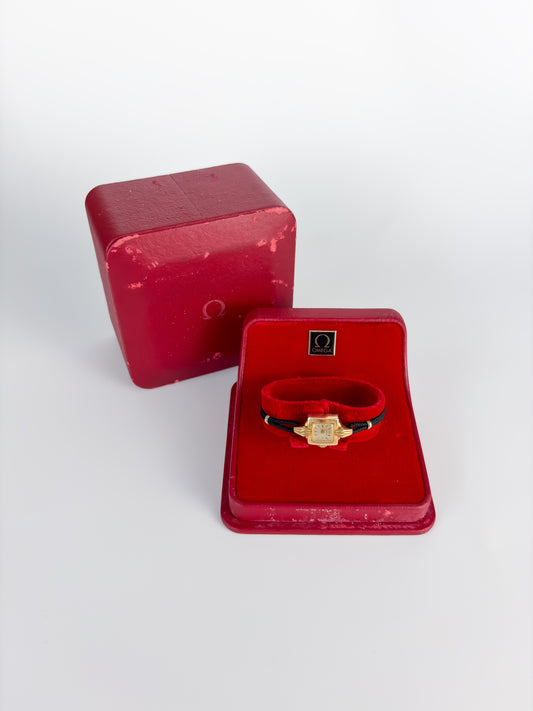 Vintage Omega 14k Gold Filled Art Deco Cocktail Watch