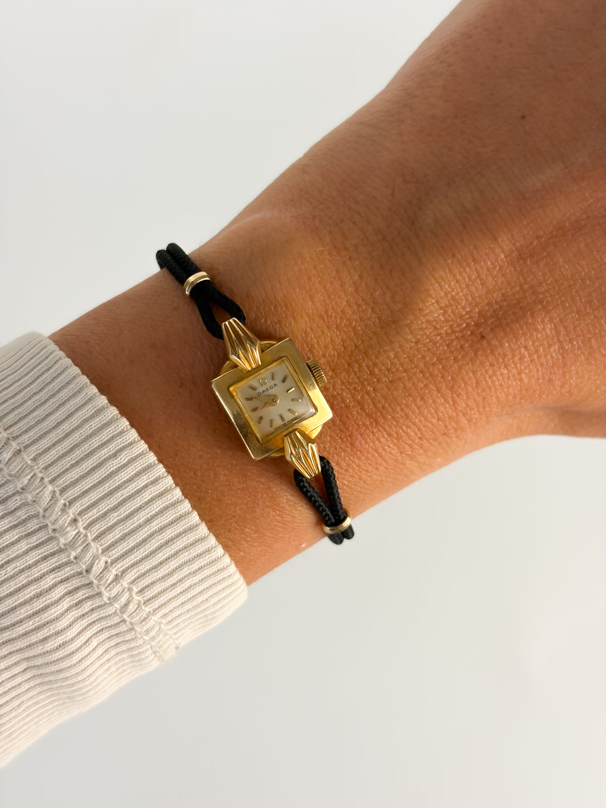 Vintage Omega 14k Gold Filled Art Deco Cocktail Watch