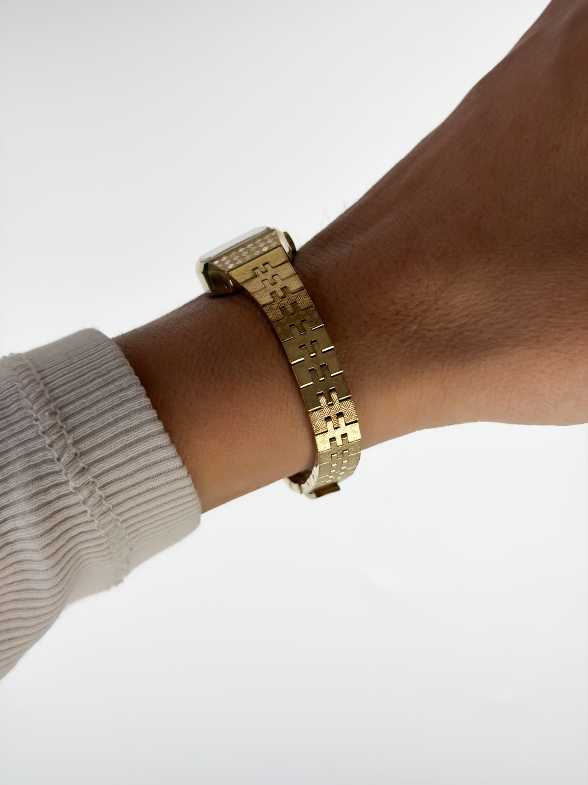 Vintage Seiko 17 Jewels Gold Frosted Classic Watch