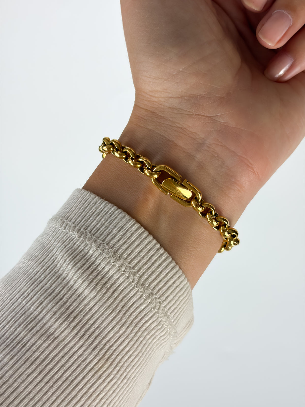 Vintage Vivienne Westwood Gold Watch Bracelet Milk Crown Y2K