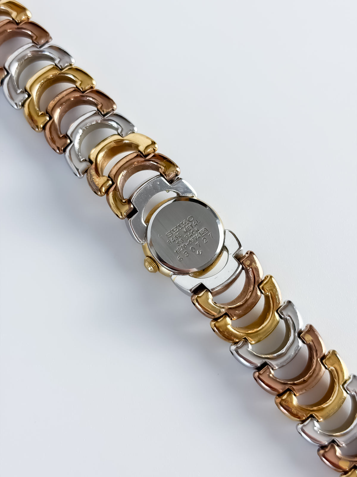 Vintage Seiko 3 Golds Cocktail Watch Tuboga