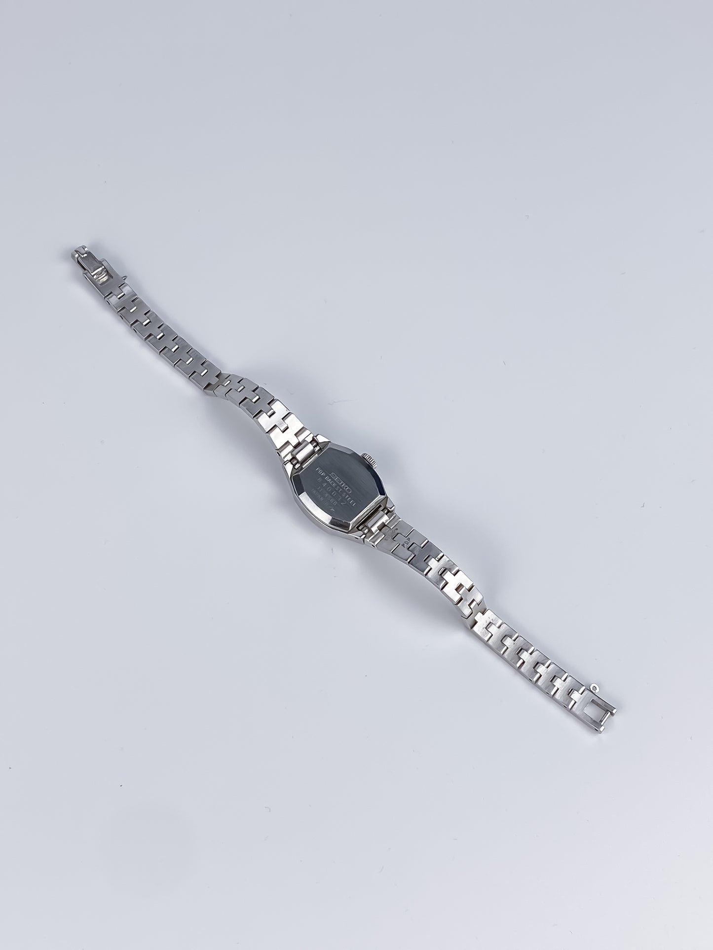 Seiko Vintage Silver Frosted Manual Wind Watch