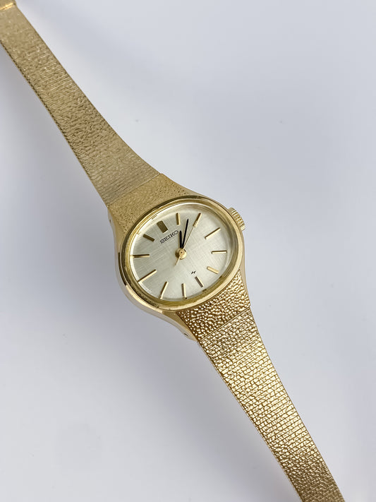 Seiko Vintage Gold Manual Wind Watch