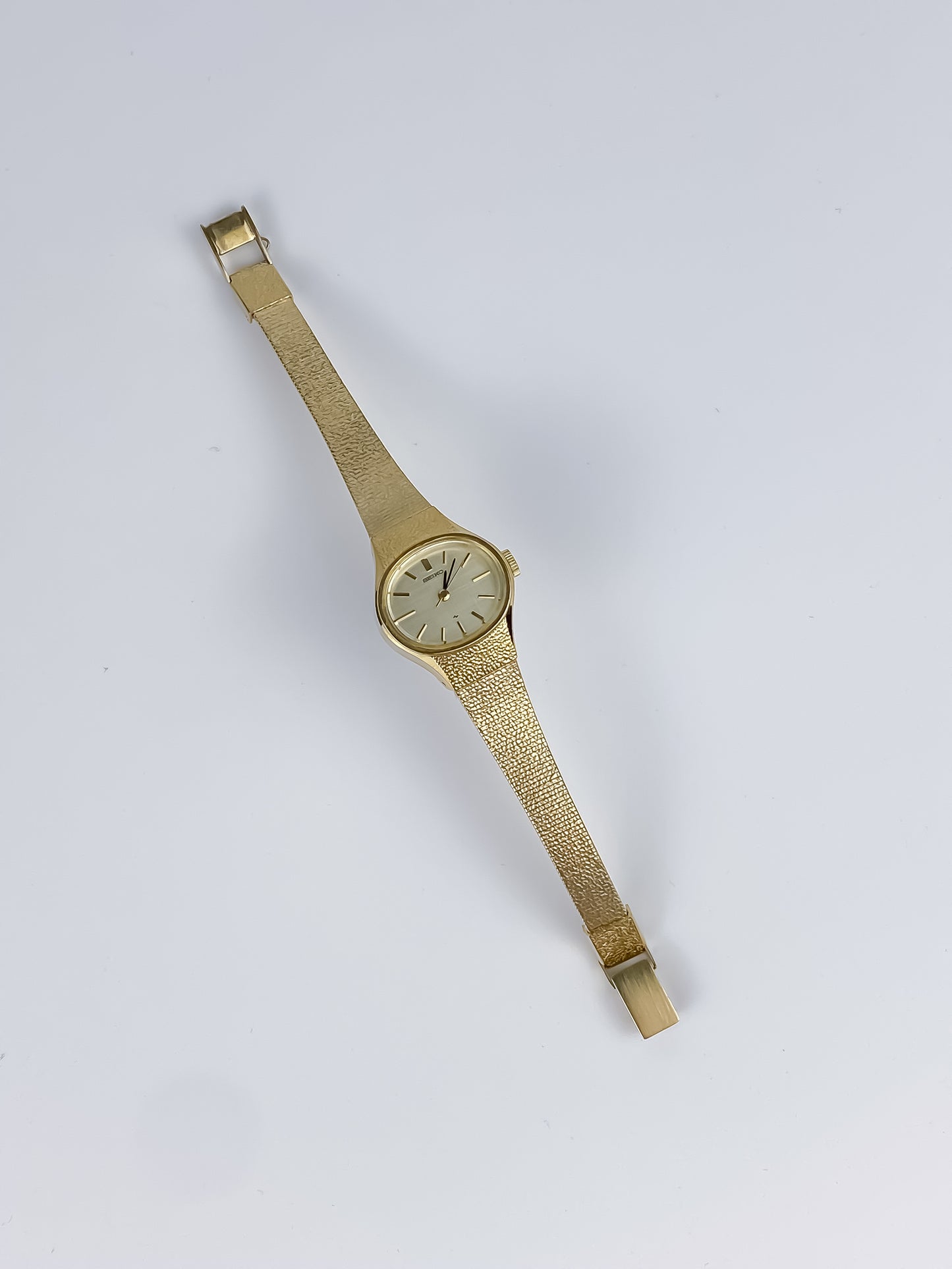 Seiko Vintage Gold Manual Wind Watch