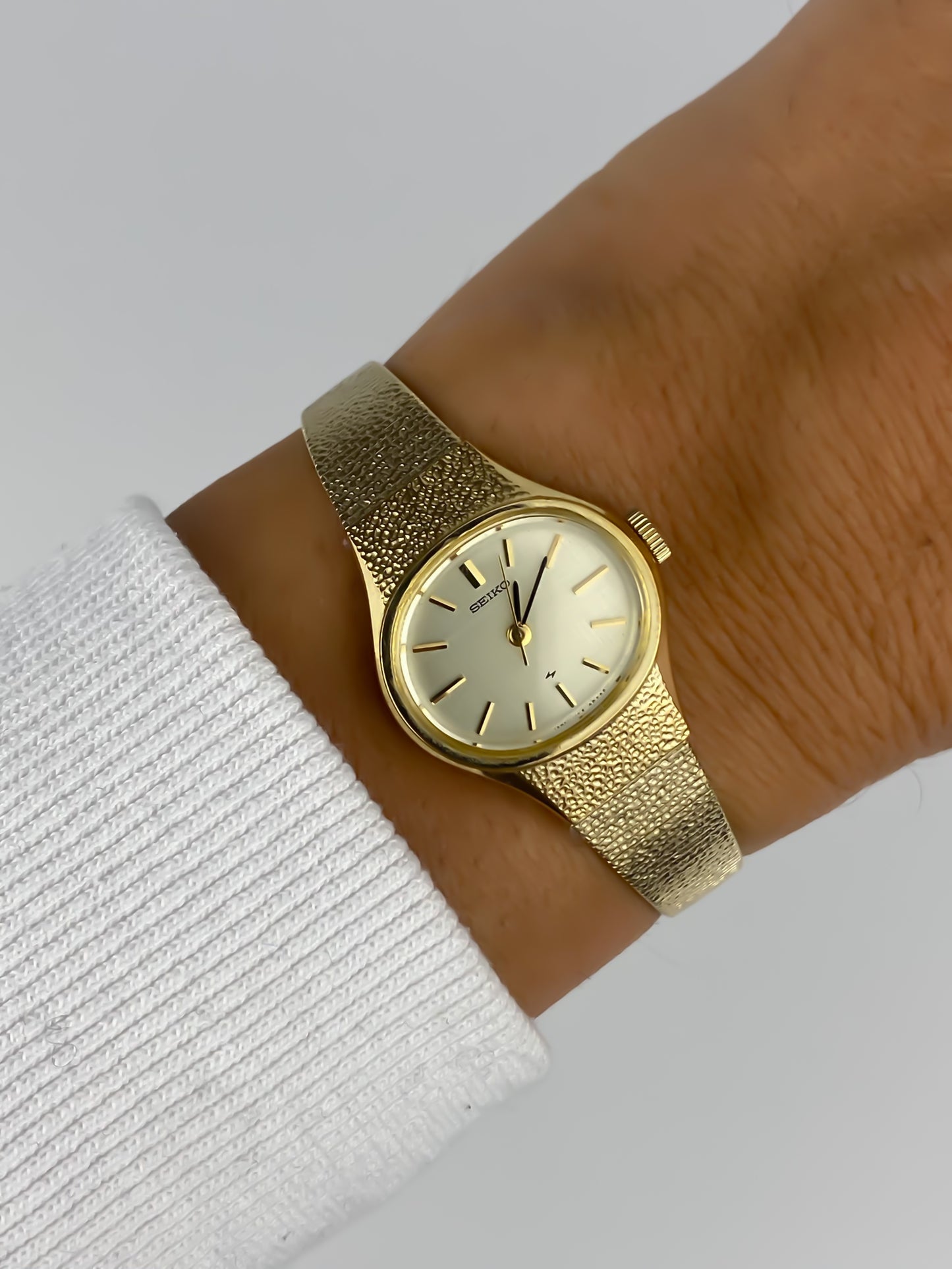 Seiko Vintage Gold Manual Wind Watch