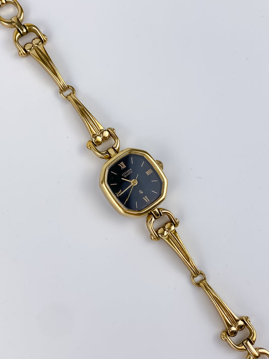 Citizen Vintage Sculptural Watch Gold