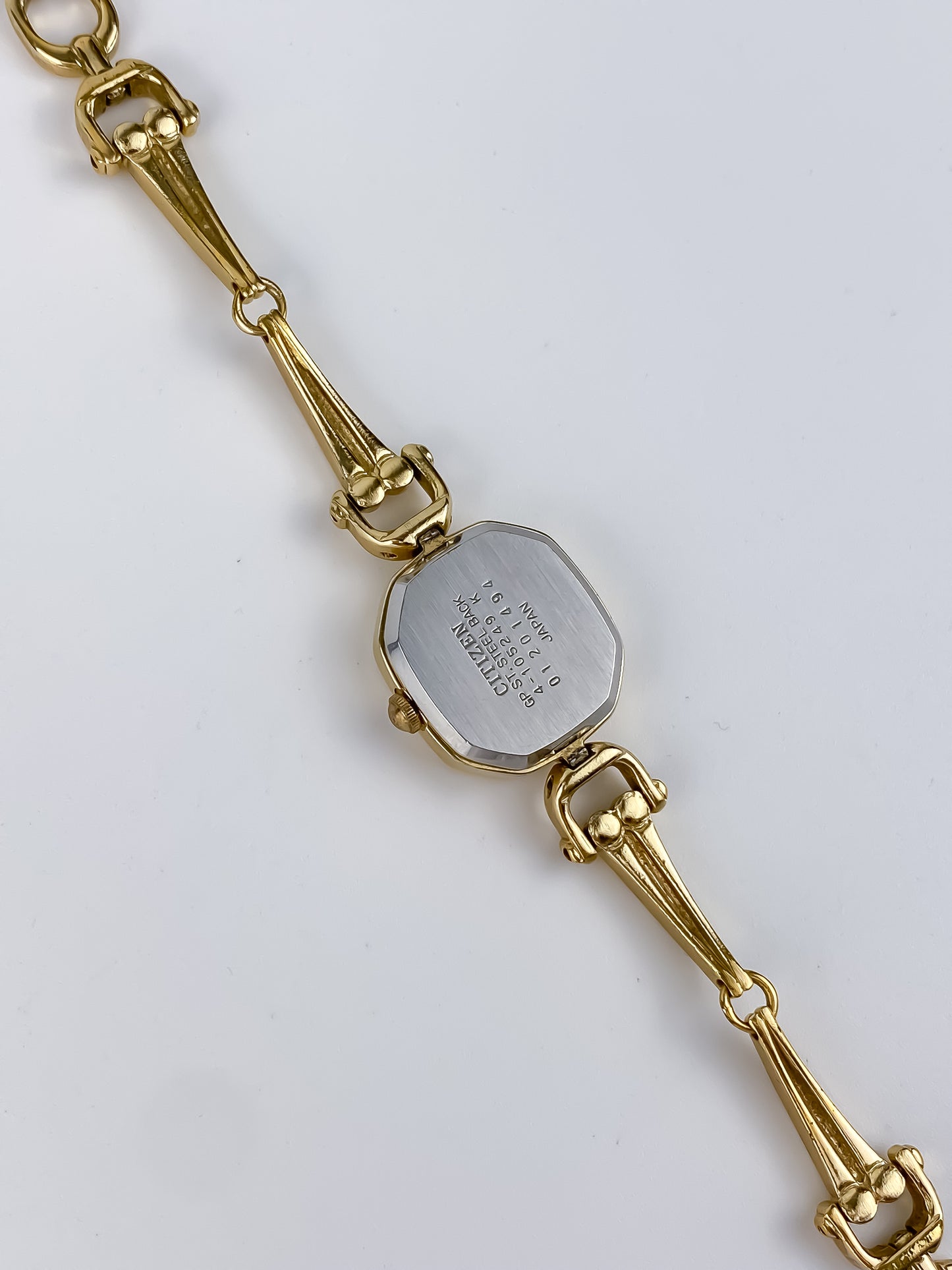 Citizen Vintage Sculptural Watch Gold