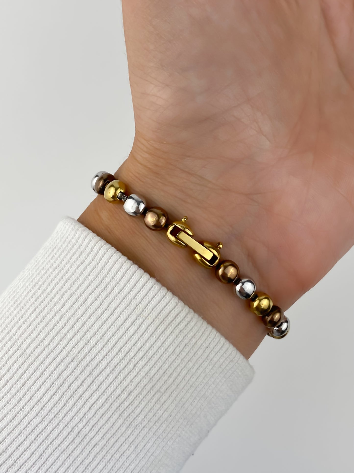 Seiko Vintage Watch 3 Gold Pearls