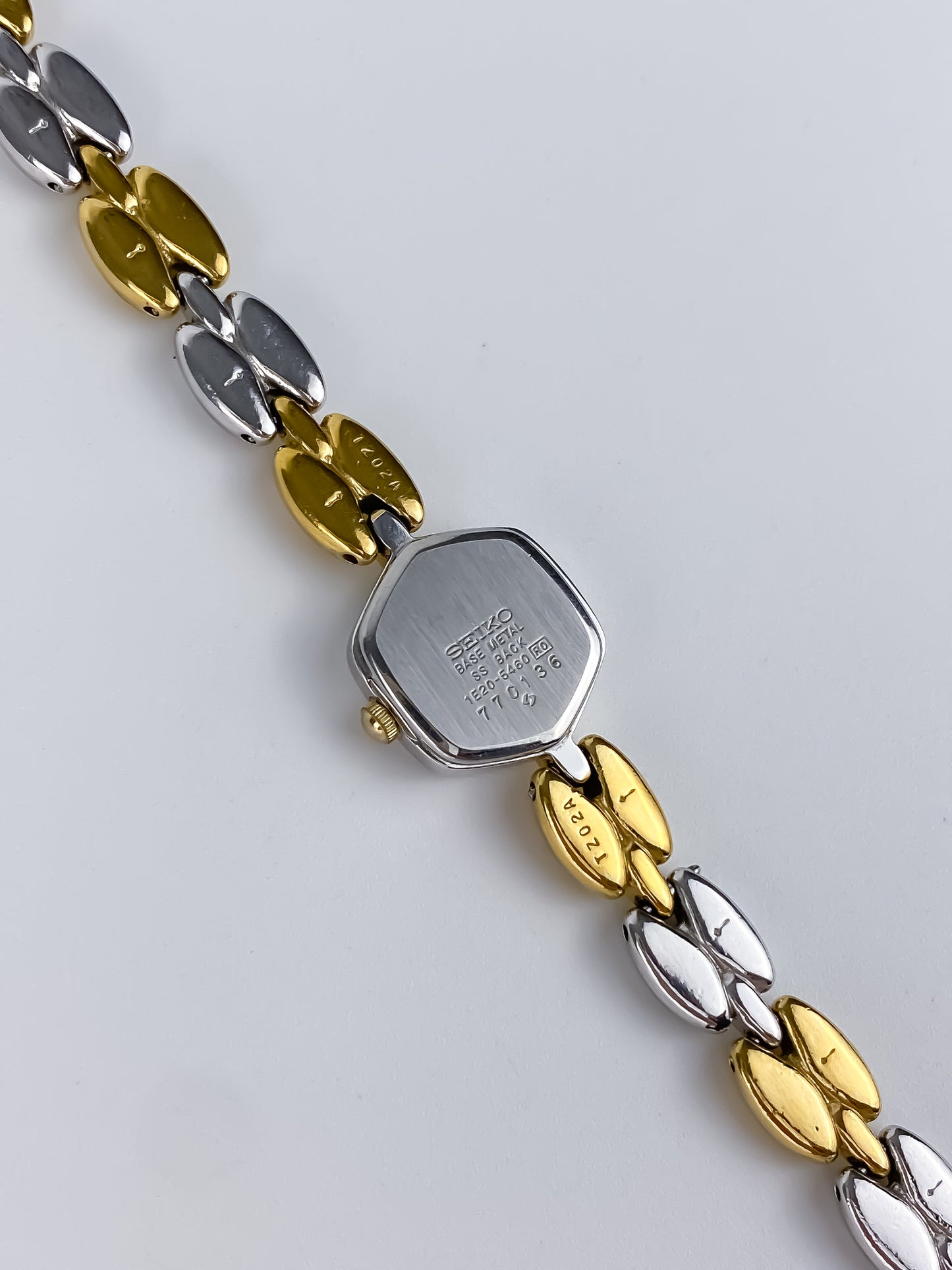 Seiko Hexagonal Duo Tone Vintage Watch