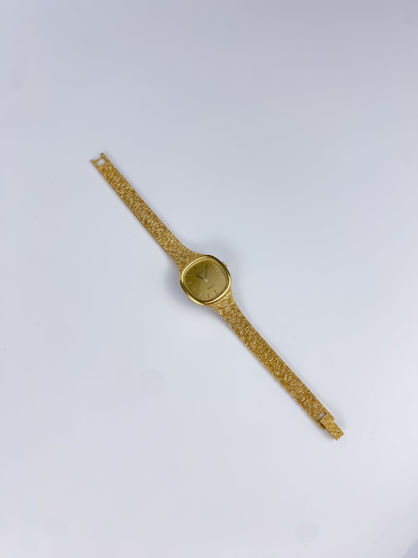 Rado Gold Mechanical Vintage Watch Mesh Bracelet