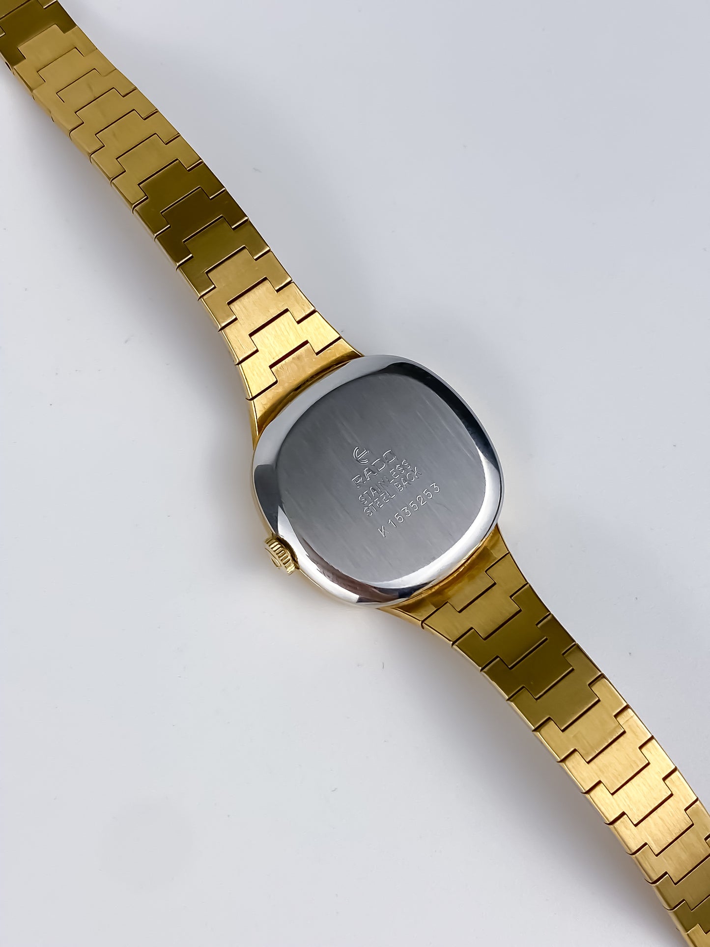 Rado Gold Mechanical Vintage Watch Mesh Bracelet
