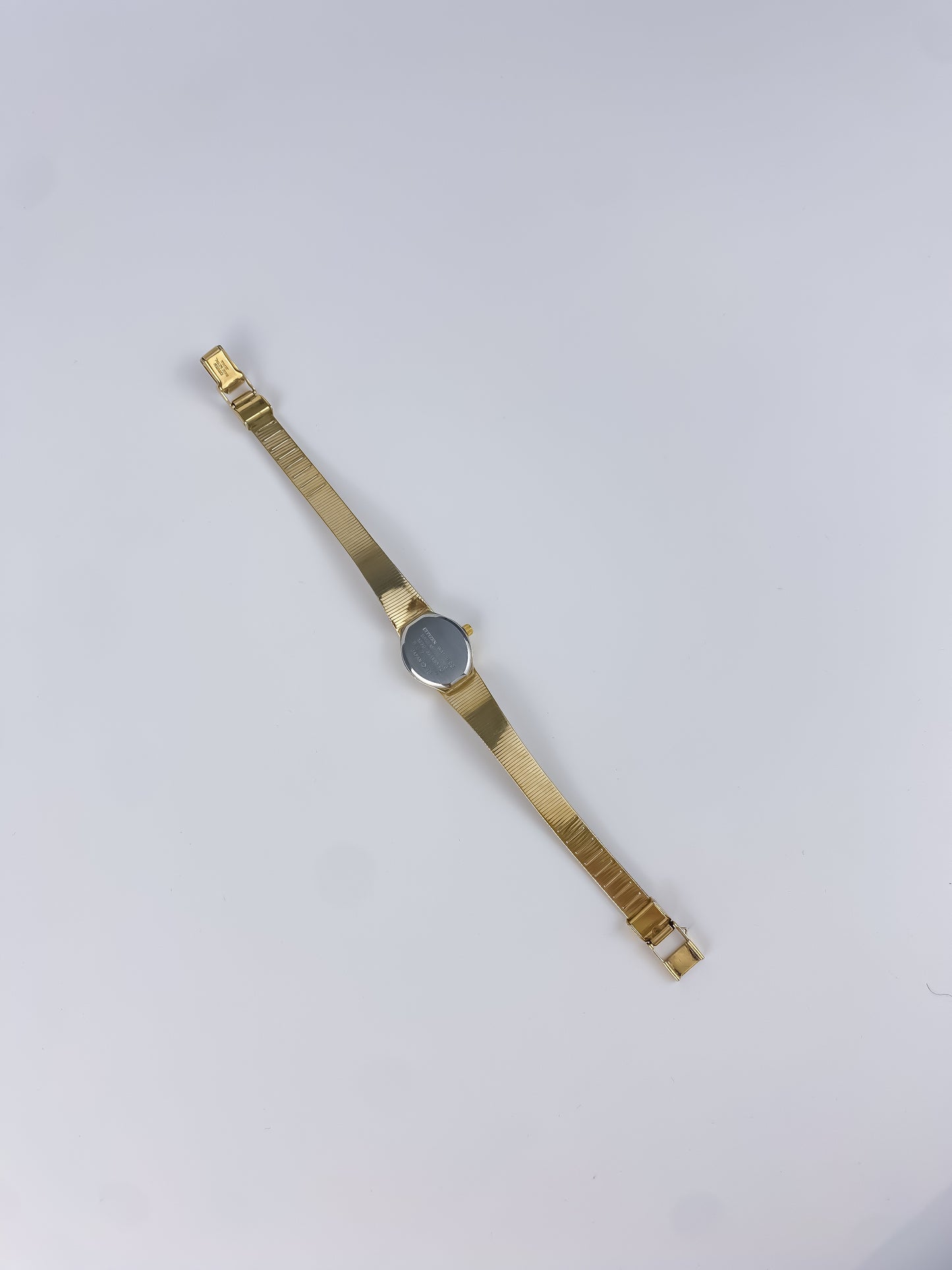 Citizen Gold Diamonds Vintage Mesh Bracelet Watch