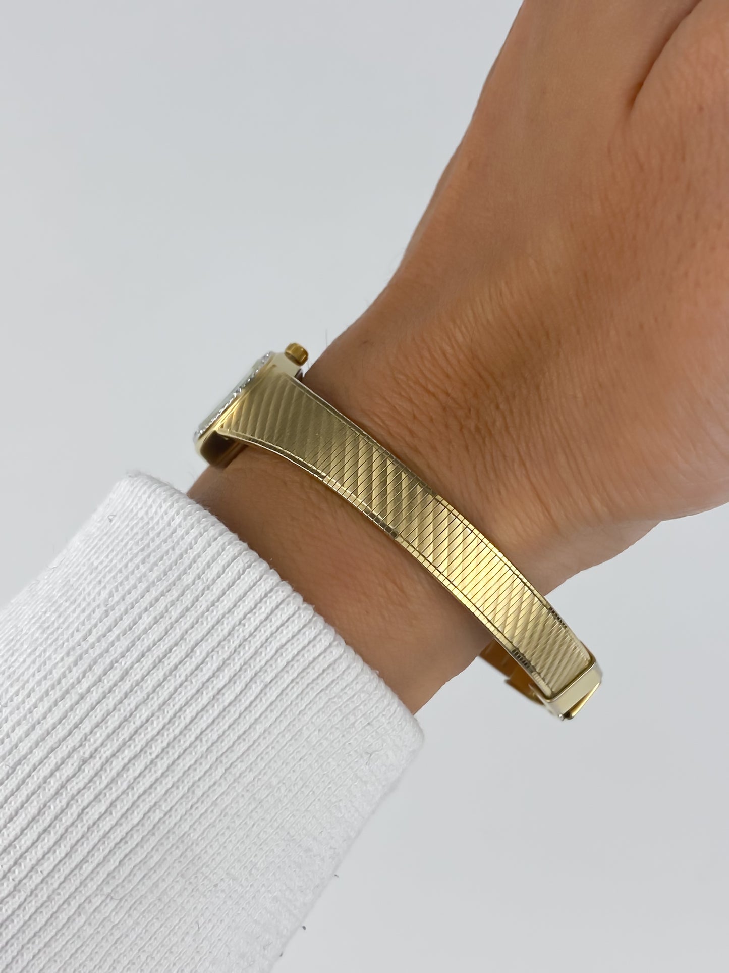 Citizen Gold Diamonds Vintage Mesh Bracelet Watch
