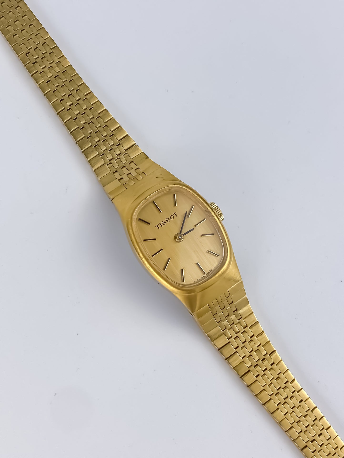 Tissot Gold Plated Mechanical Vintage Watch with Box