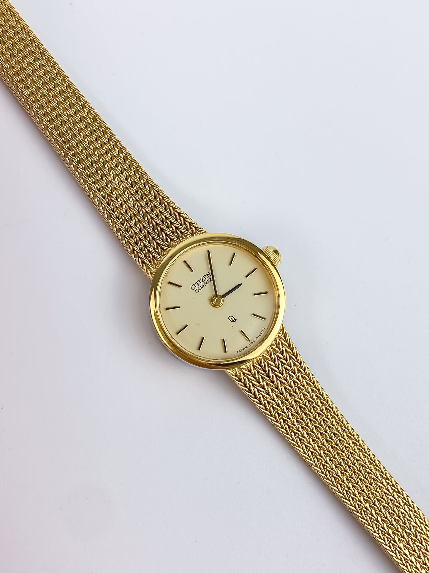 Citizen Gold Round Vintage Watch