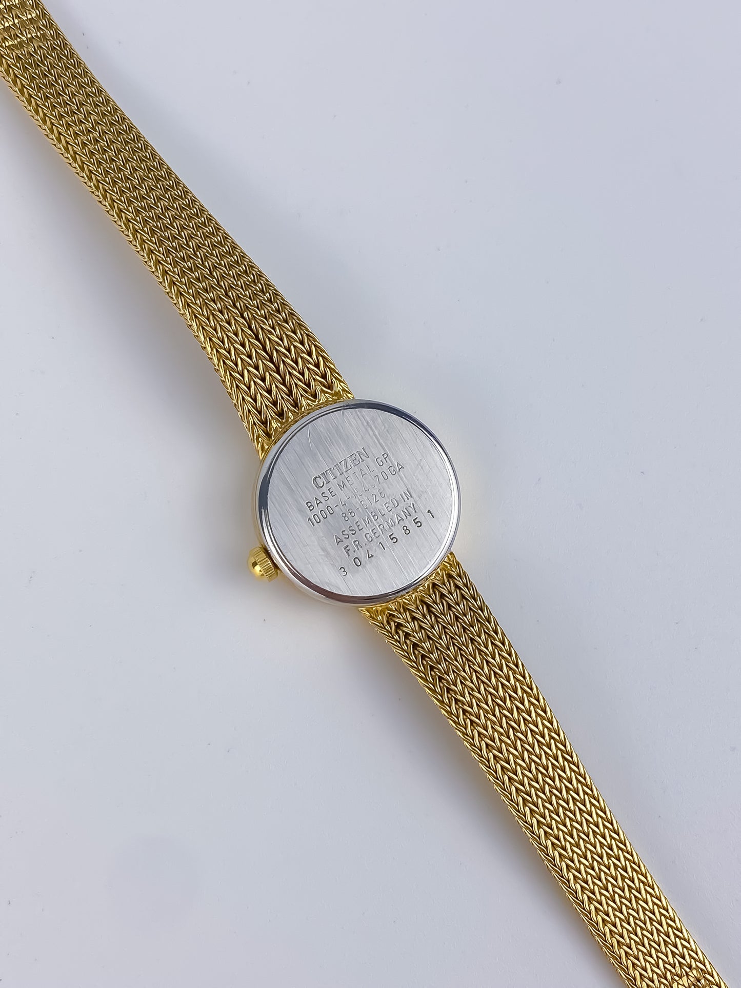 Citizen Gold Round Vintage Watch
