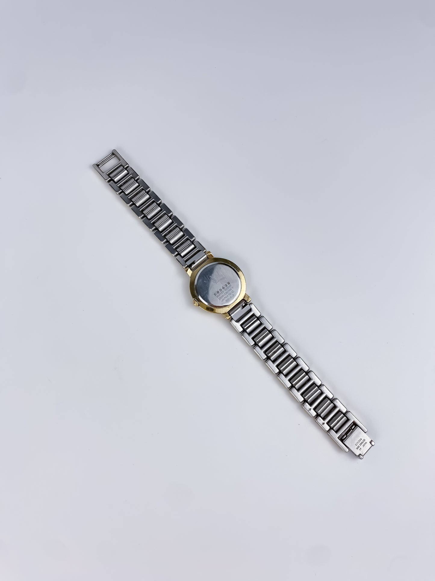 Vintage Yves Saint Laurent Round Blue Dial Watch – 1990s