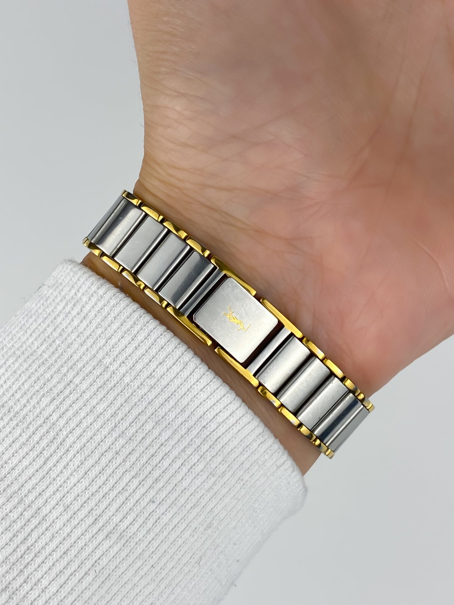 Vintage Yves Saint Laurent Octogonal Dial Watch – 1990s