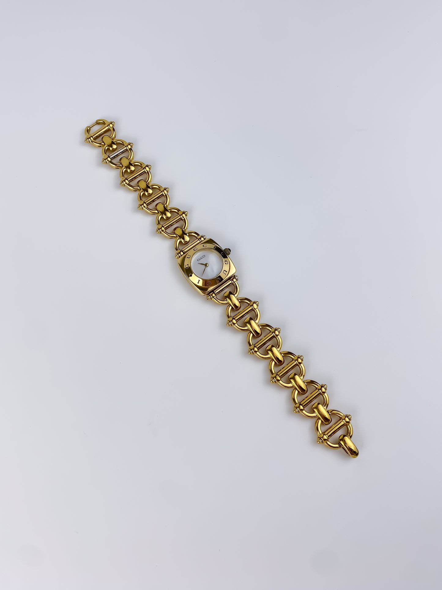 Gucci Horsebit Gold Links Vintage Watch
