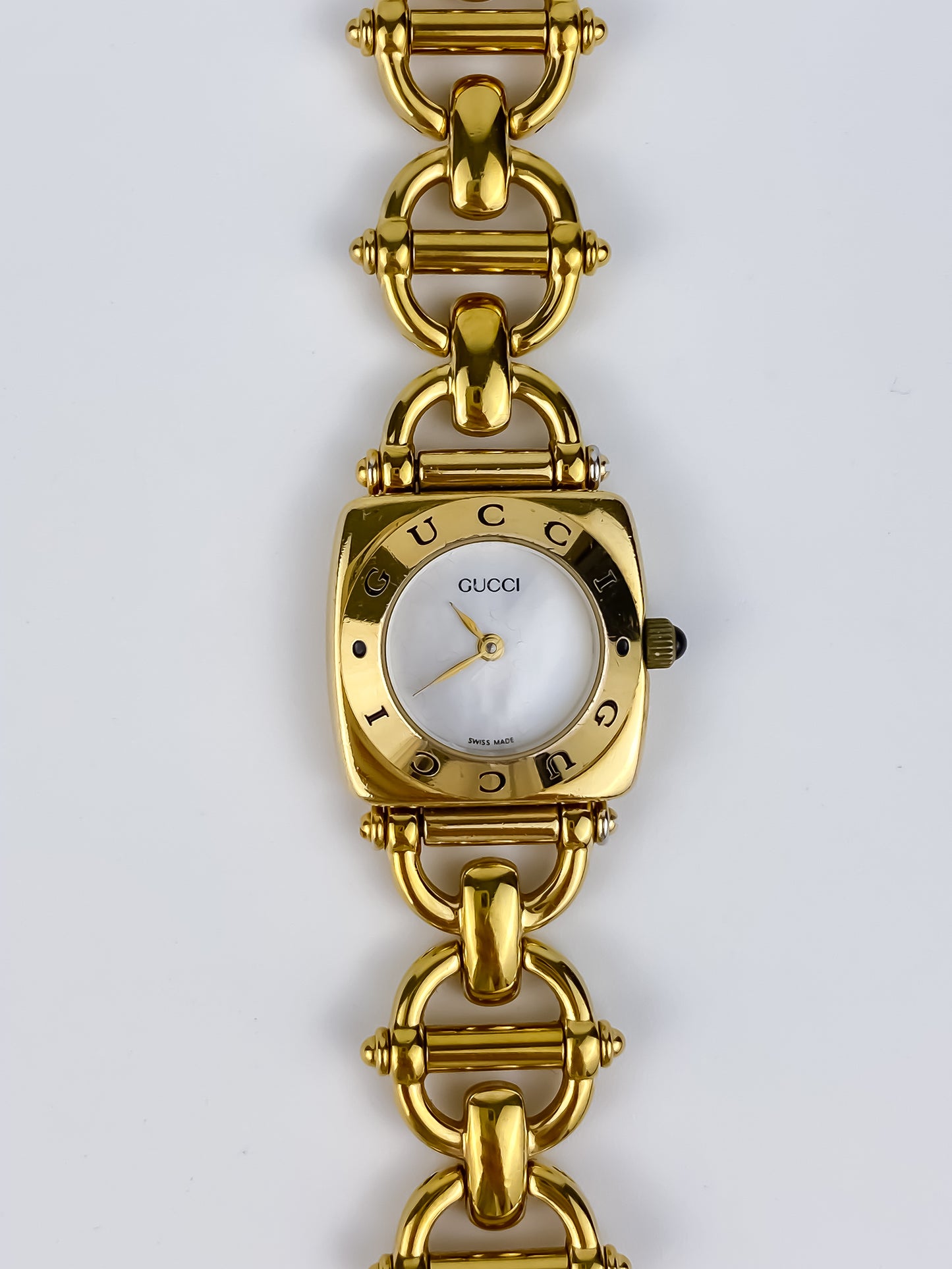 Gucci Horsebit Gold Links Vintage Watch