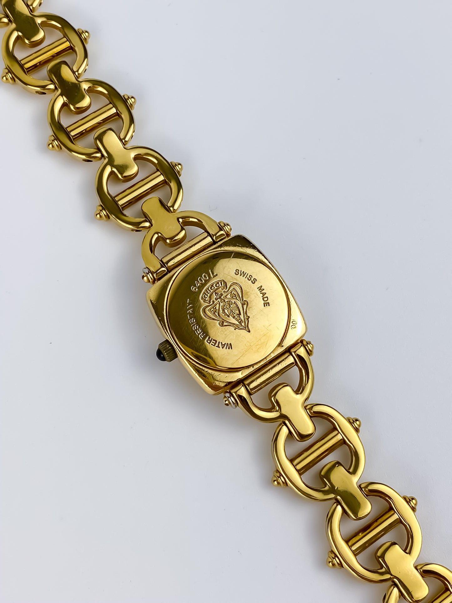 Gucci Horsebit Gold Links Vintage Watch