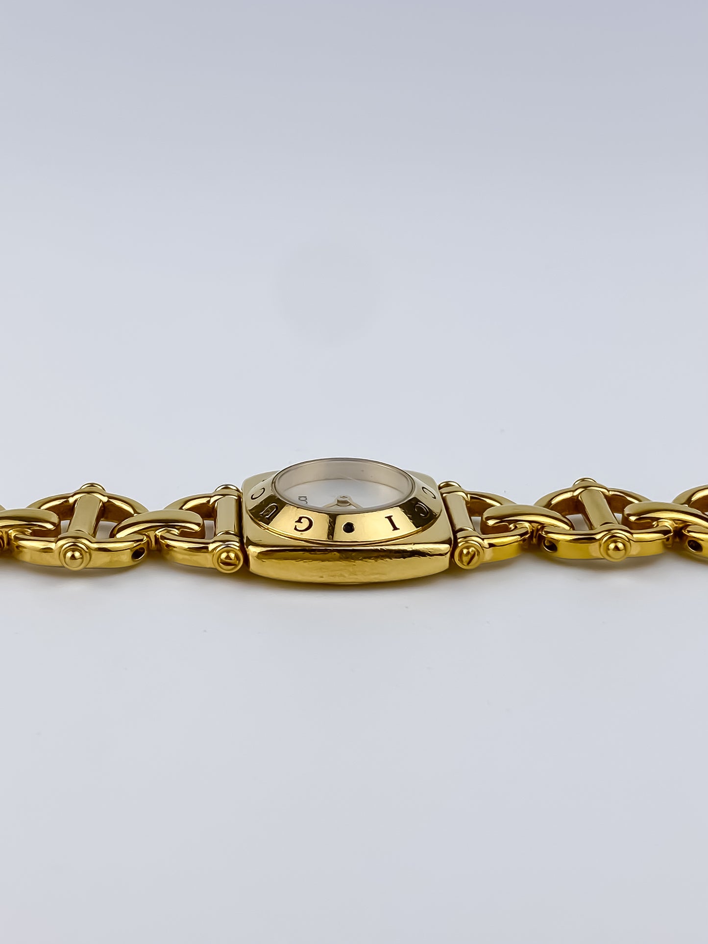 Gucci Horsebit Gold Links Vintage Watch