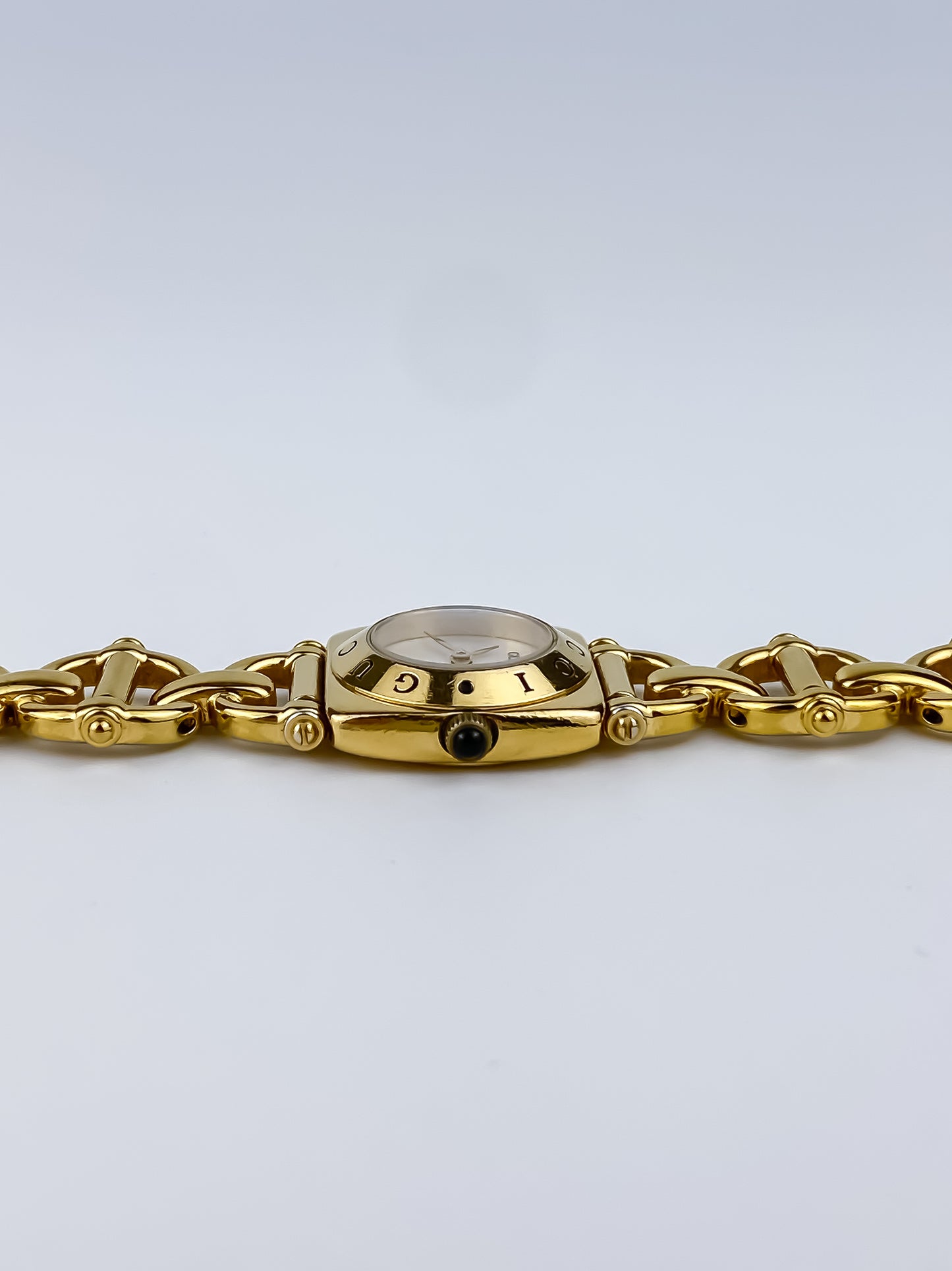 Gucci Horsebit Gold Links Vintage Watch