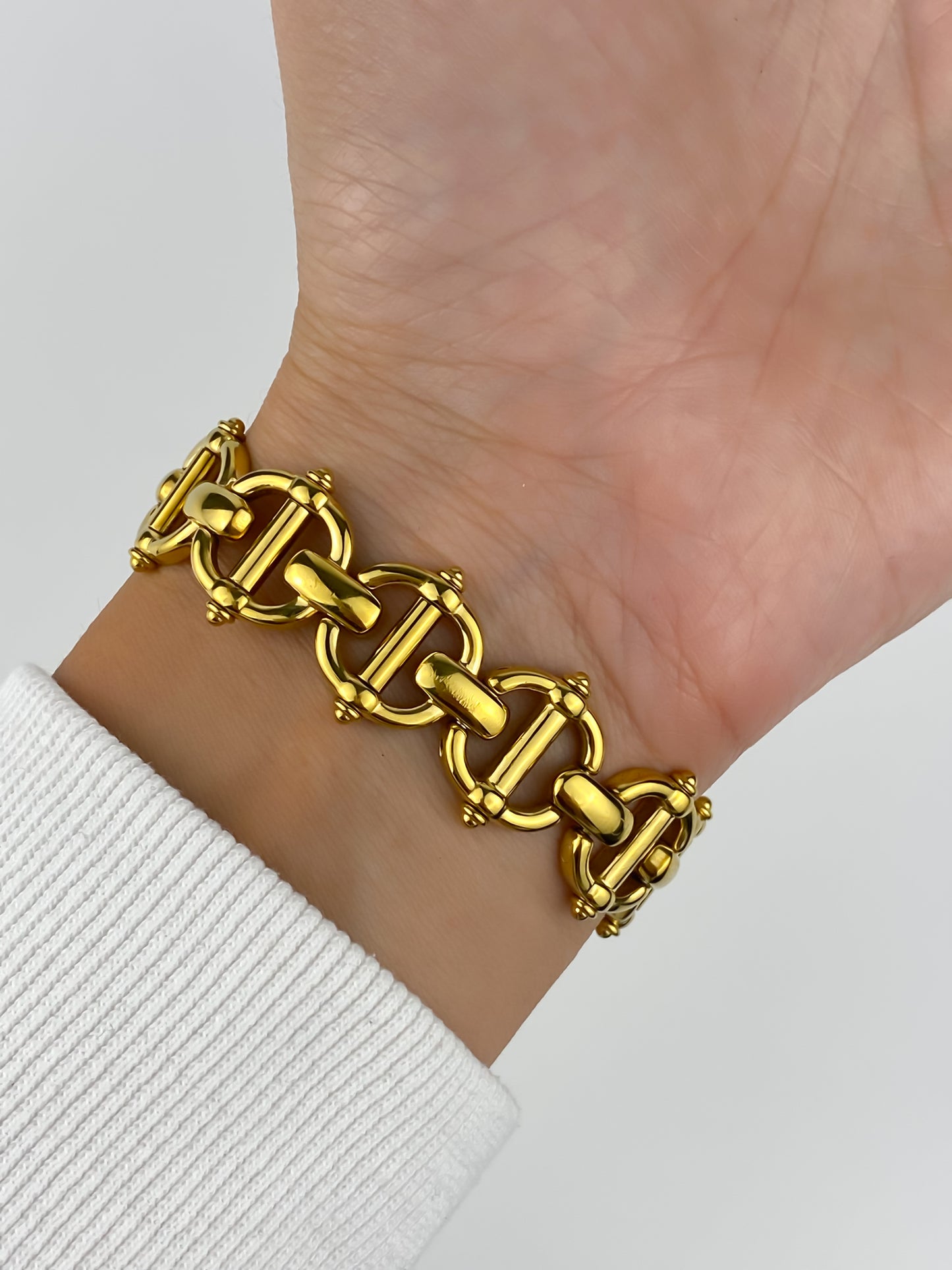 Gucci Horsebit Gold Links Vintage Watch