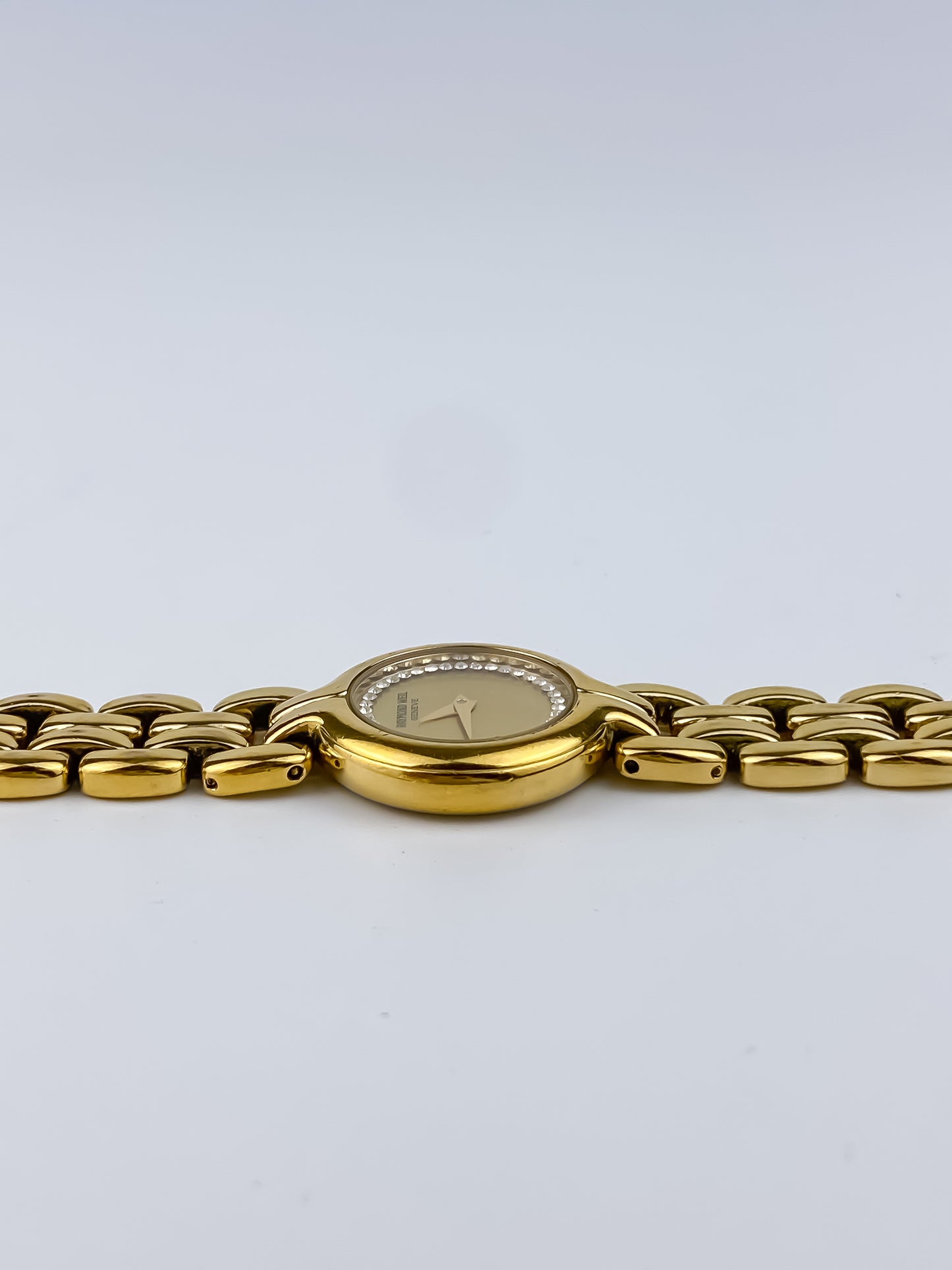 Raymond Weil Geneva Gold Diamonds Vintage Watch Box & Papers