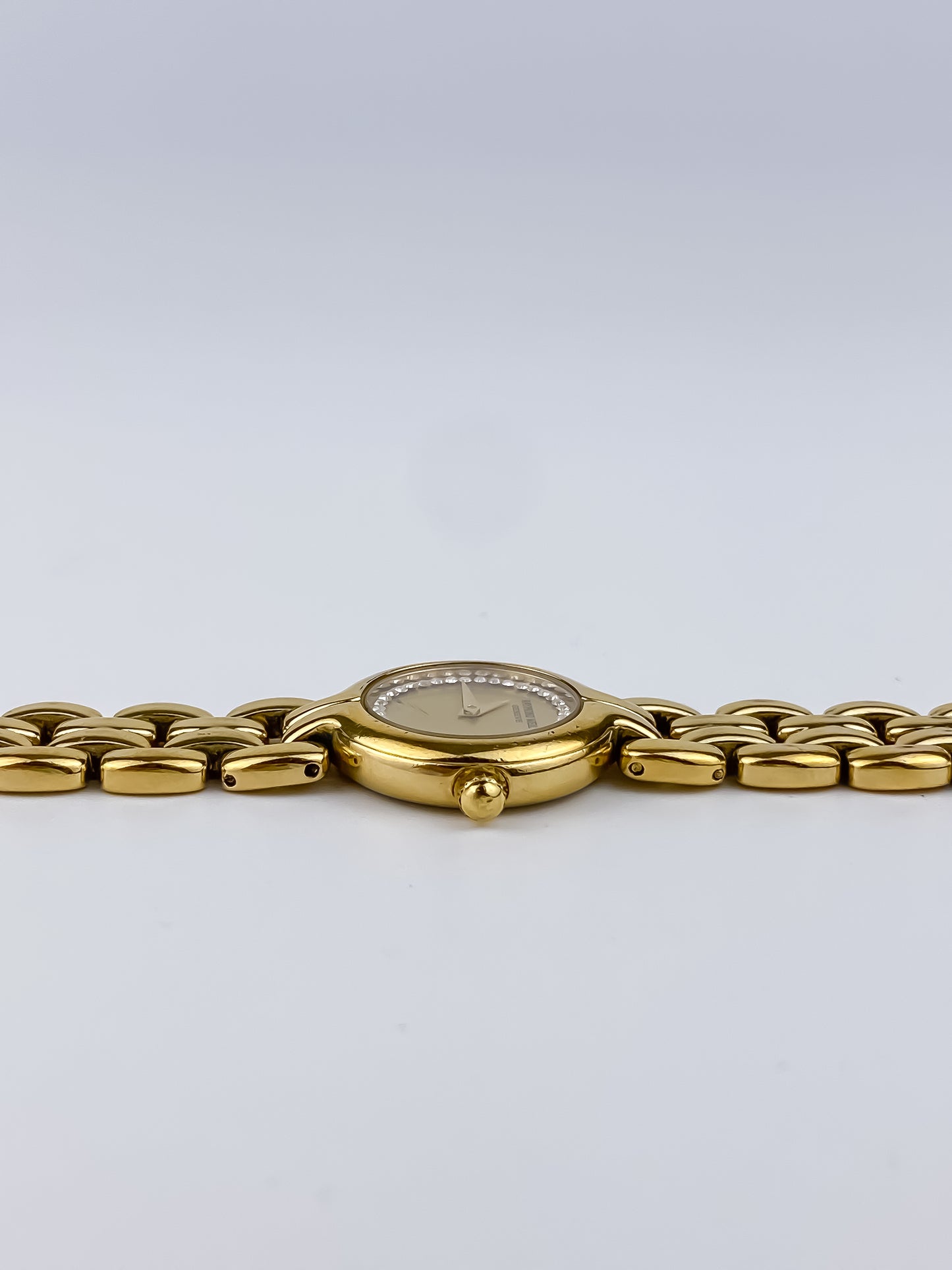 Raymond Weil Geneva Gold Diamonds Vintage Watch Box & Papers