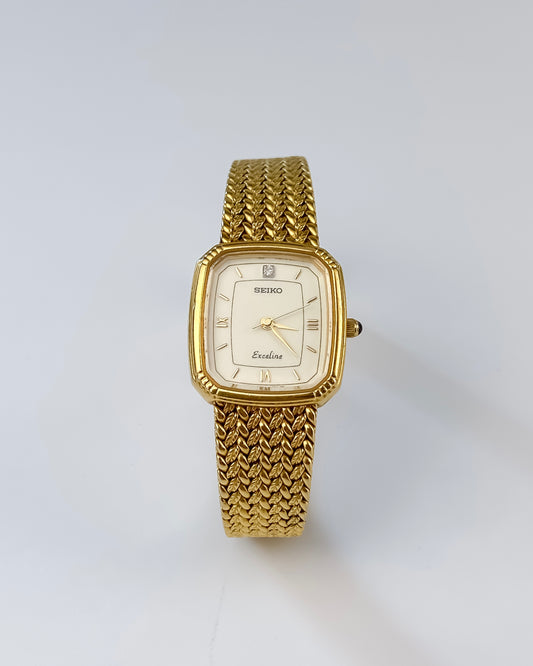 Seiko Dolce Vintage Watch Gold