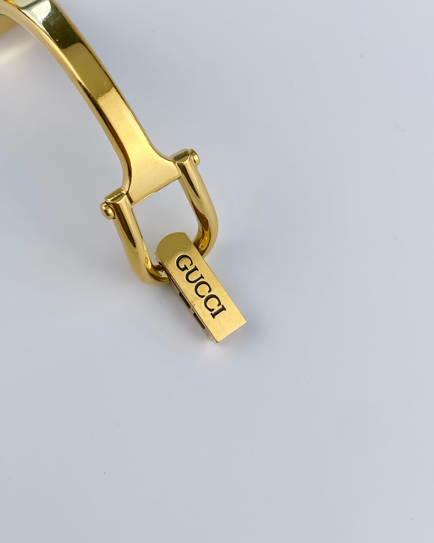 Gucci Vintage Watch Gold 1500L Black Dial