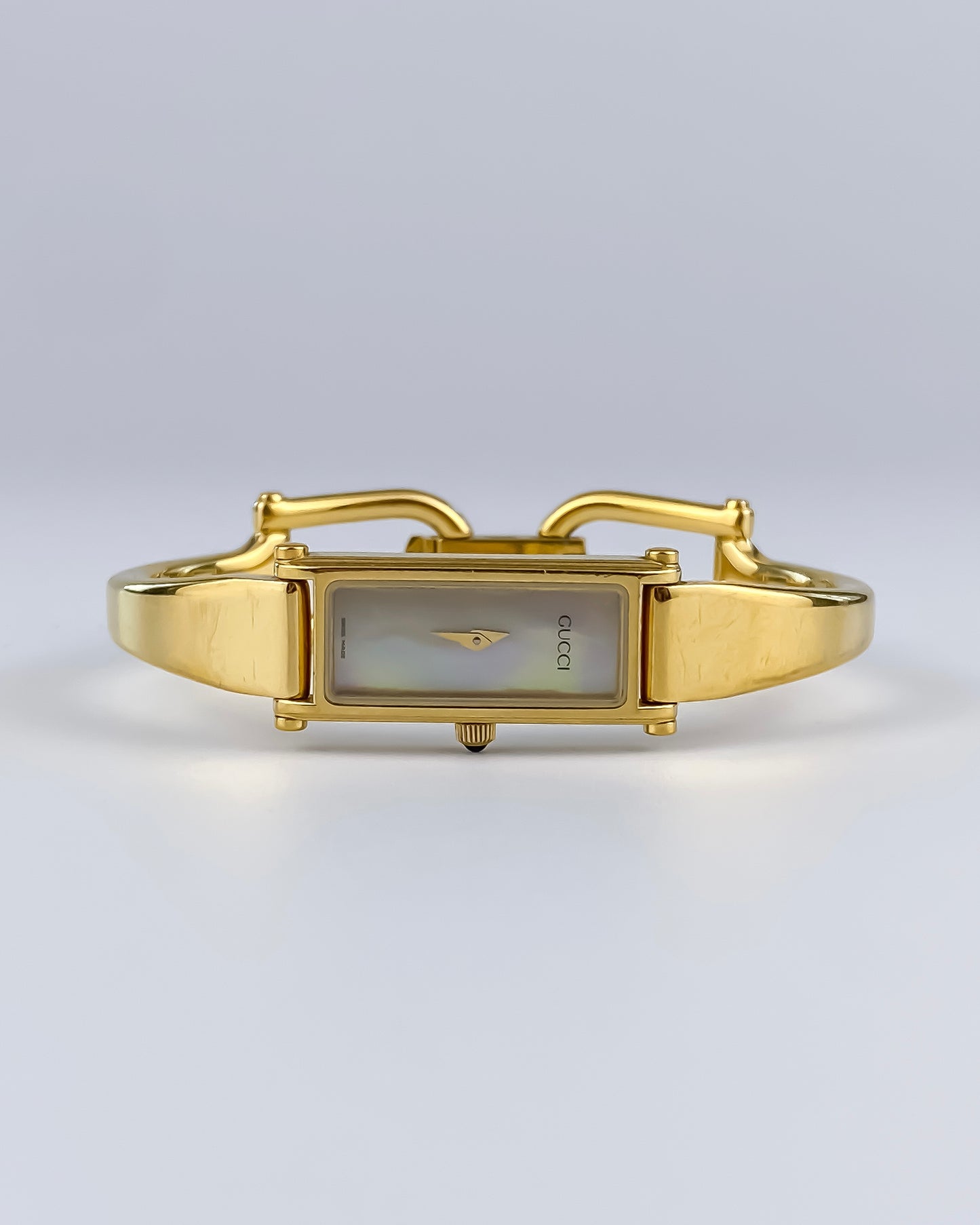 Gucci Vintage Watch Gold 1500L Shell Dial