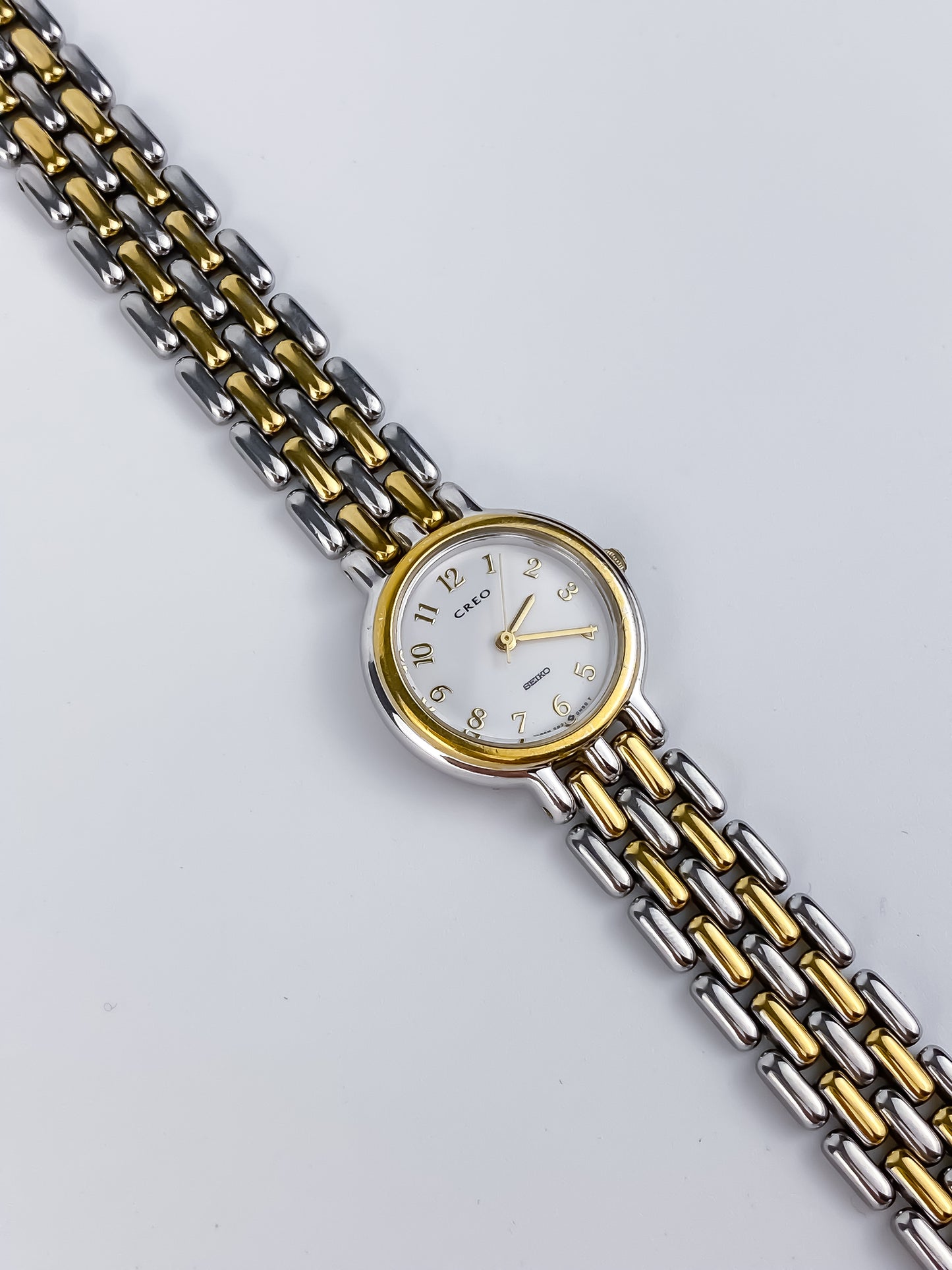 Seiko Creo Duo Tone Vintage Cocktail Watch