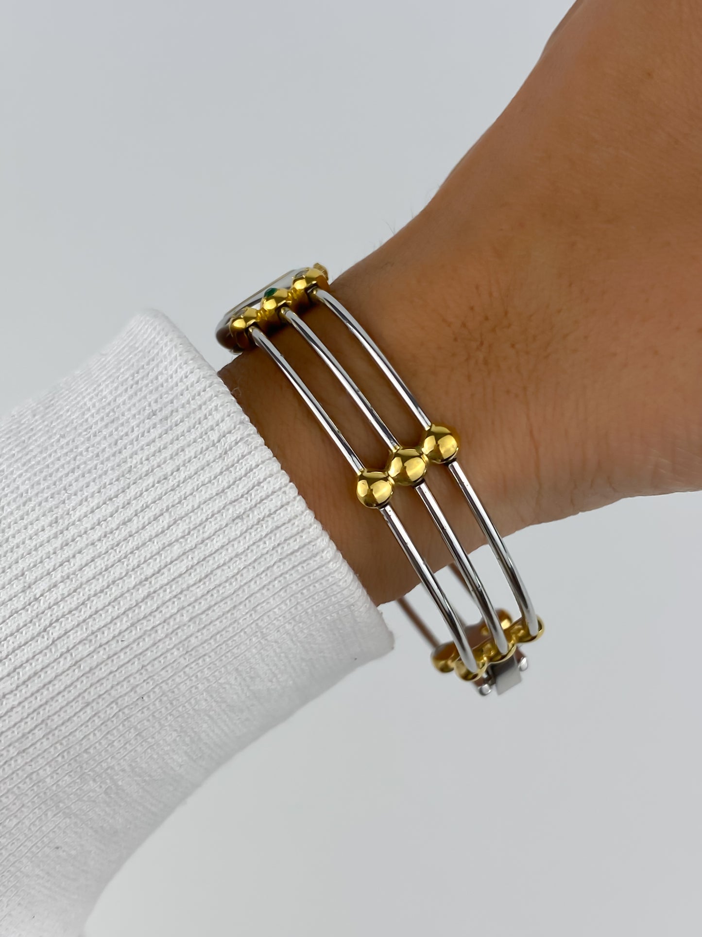 Rare Seiko Stones Vintage Watch Bangle