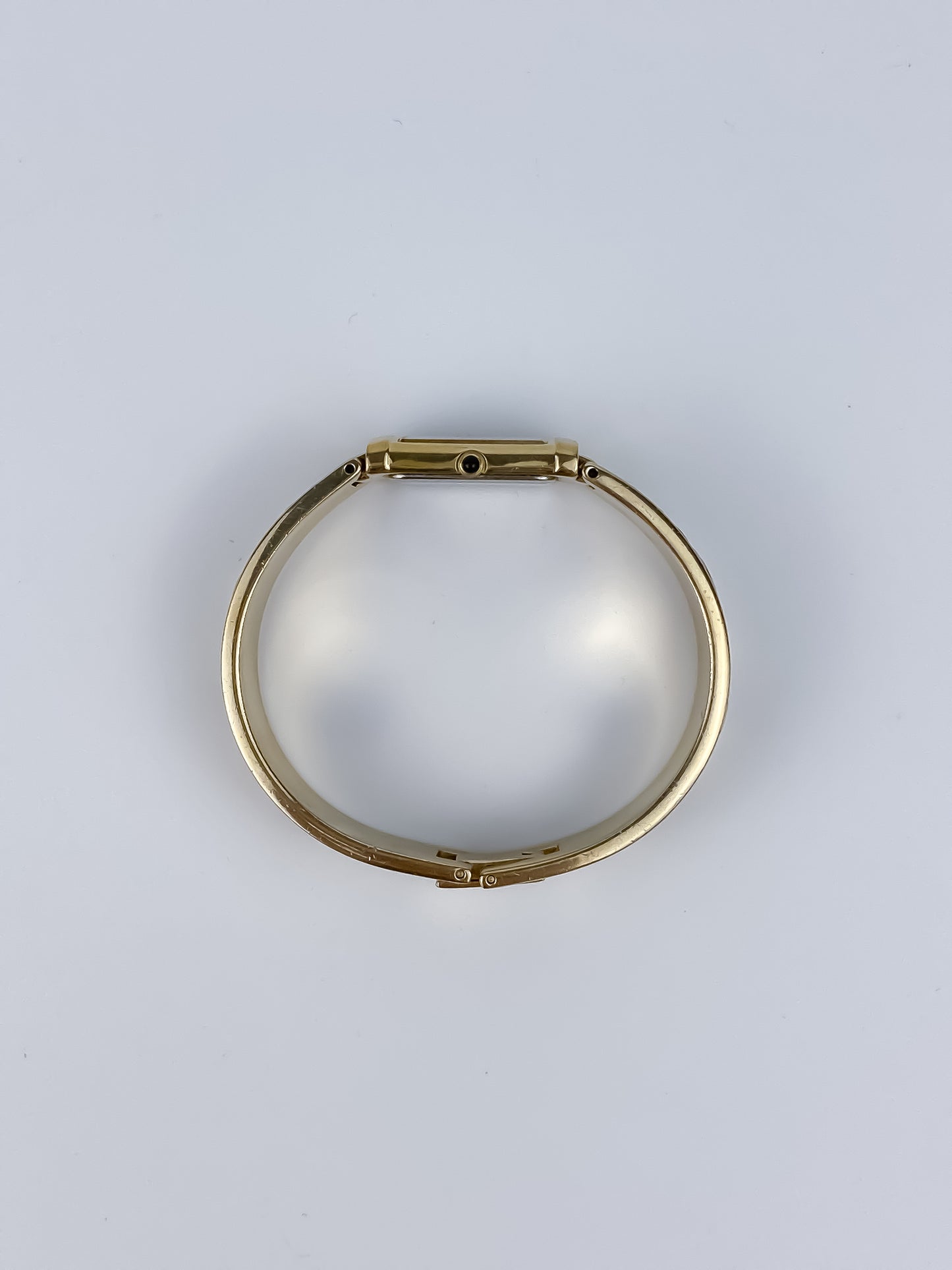 Rare Yves Saint Laurent Vintage Gold Watch Bangle 40th Anniversary 2002 Yk2