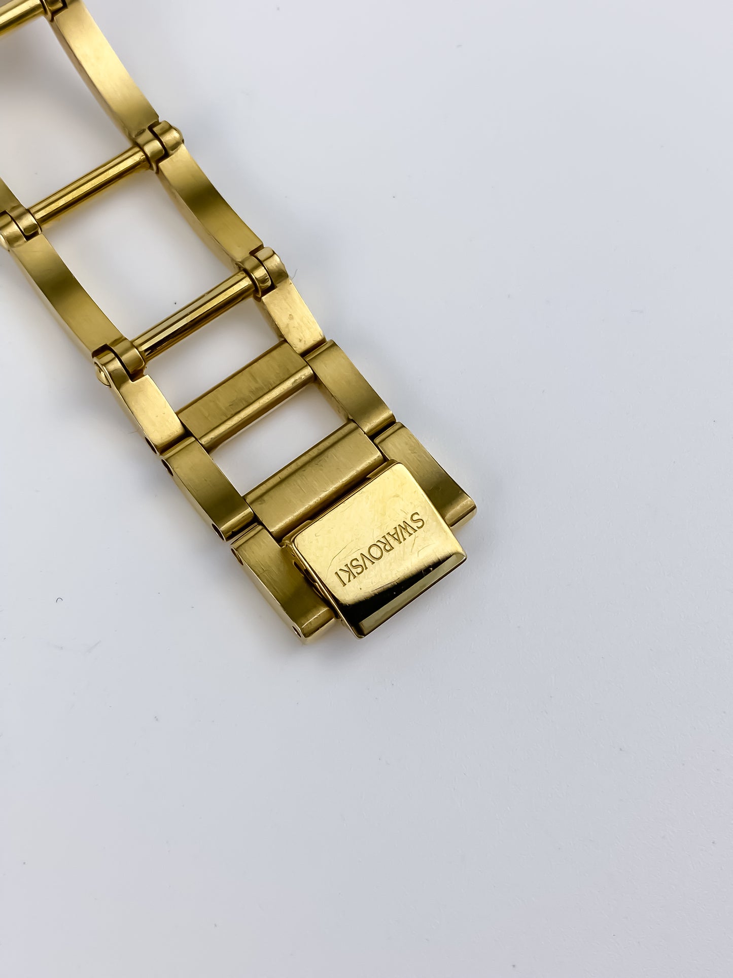 Swarovski Vintage Gold Watch Cocktail Yk2 Box and Papers