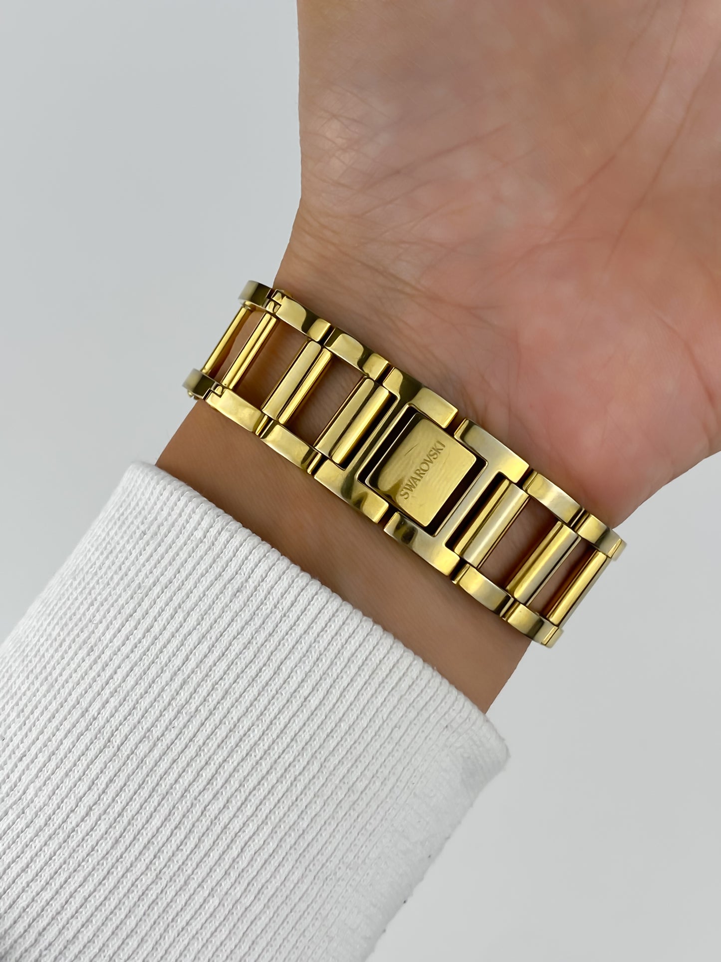 Swarovski Vintage Gold Watch Cocktail Yk2 Box and Papers