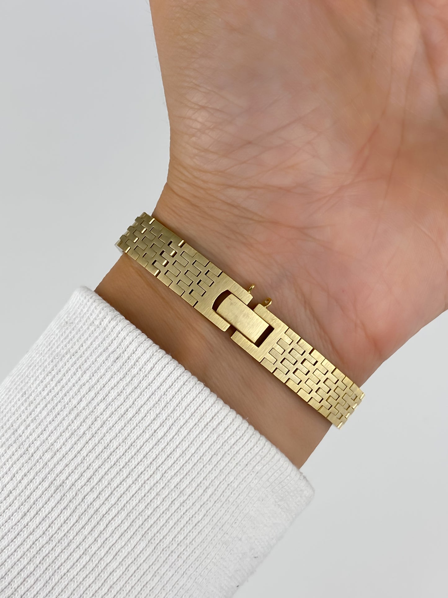 Citizen Vintage Gold Watch Cocktail 80s Milanese Bracelet Original Box