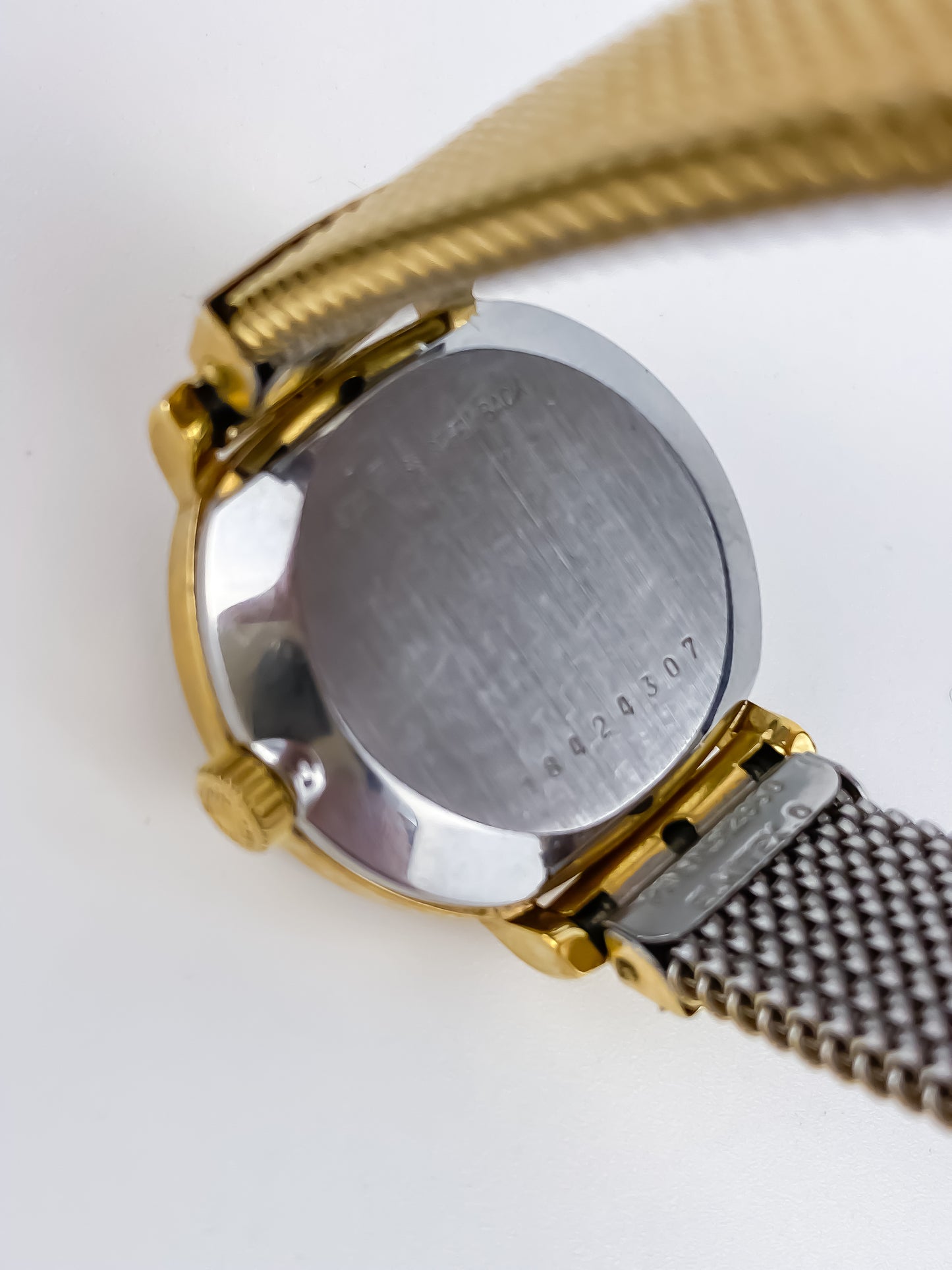 Longines Vintage Gold Cocktail 80s Mechanical Watch Milanese Bracelet