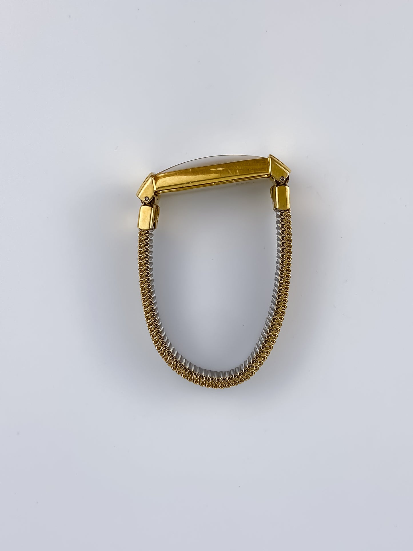Rare Yves saint Laurent Vintage Gold Bracelet Watch Cocktail Y2K