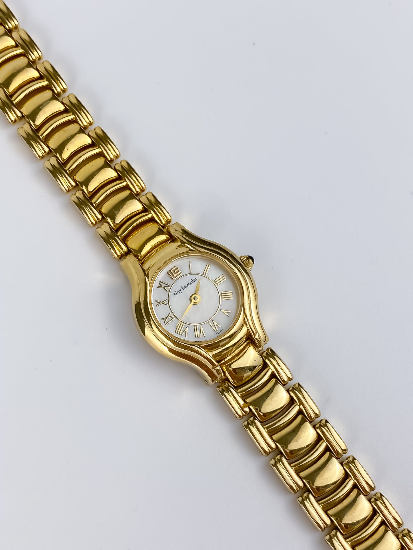 Guy Laroche Vintage Gold Watch Cocktail 90s