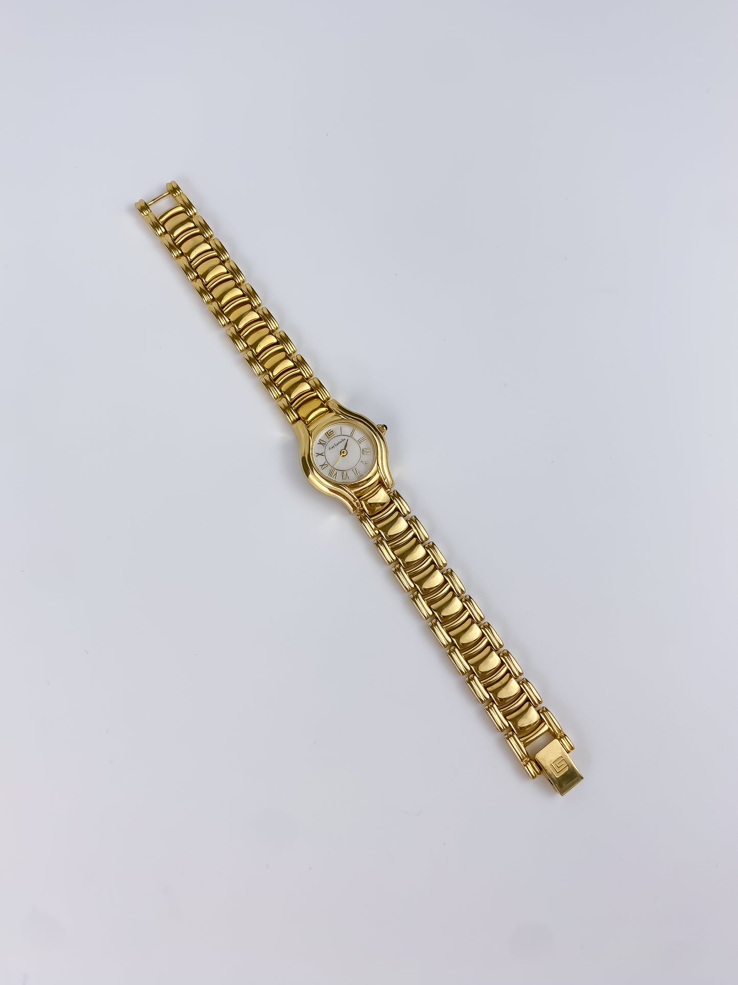 Guy Laroche Vintage Gold Watch Cocktail 90s
