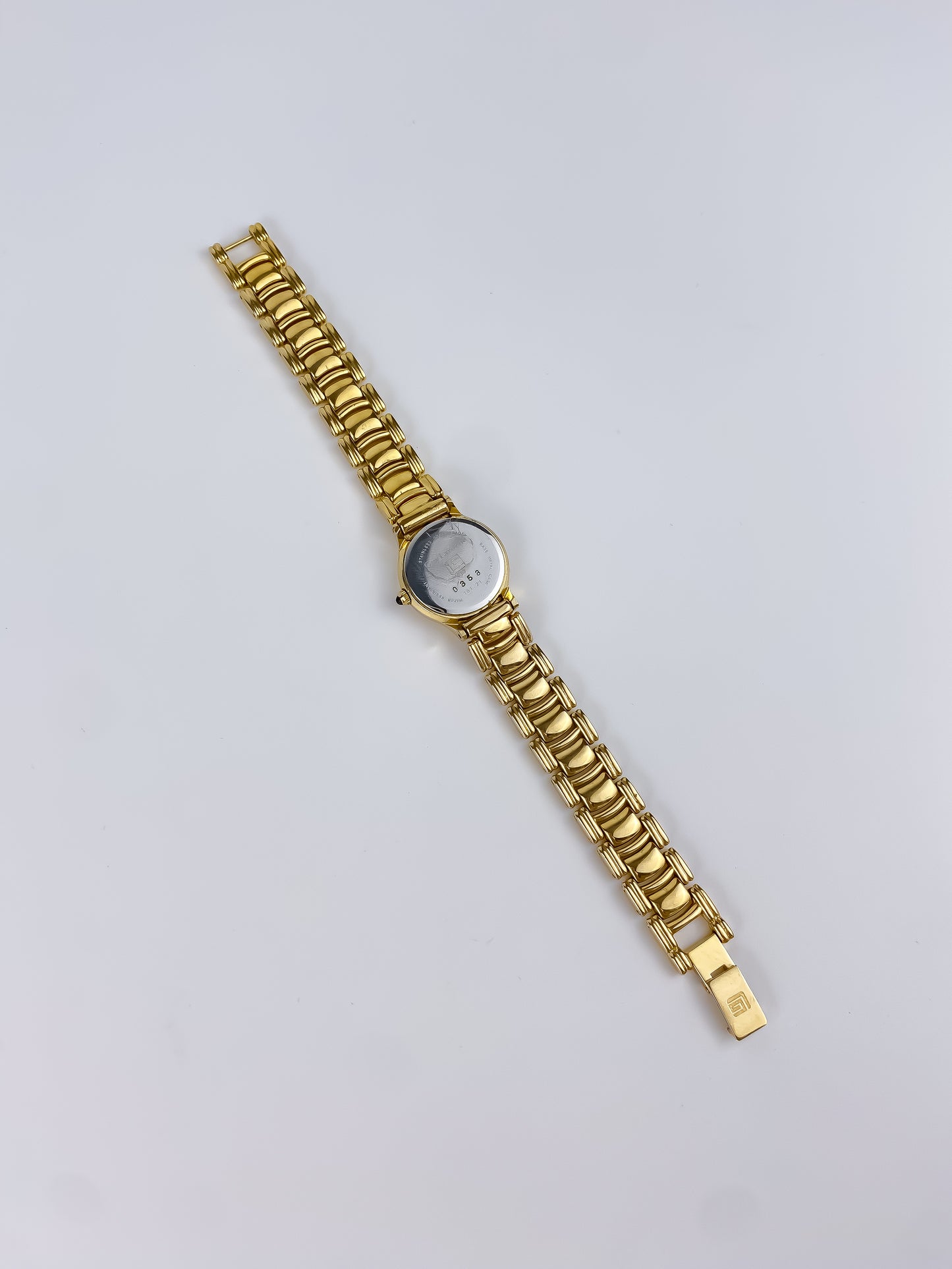 Guy Laroche Vintage Gold Watch Cocktail 90s